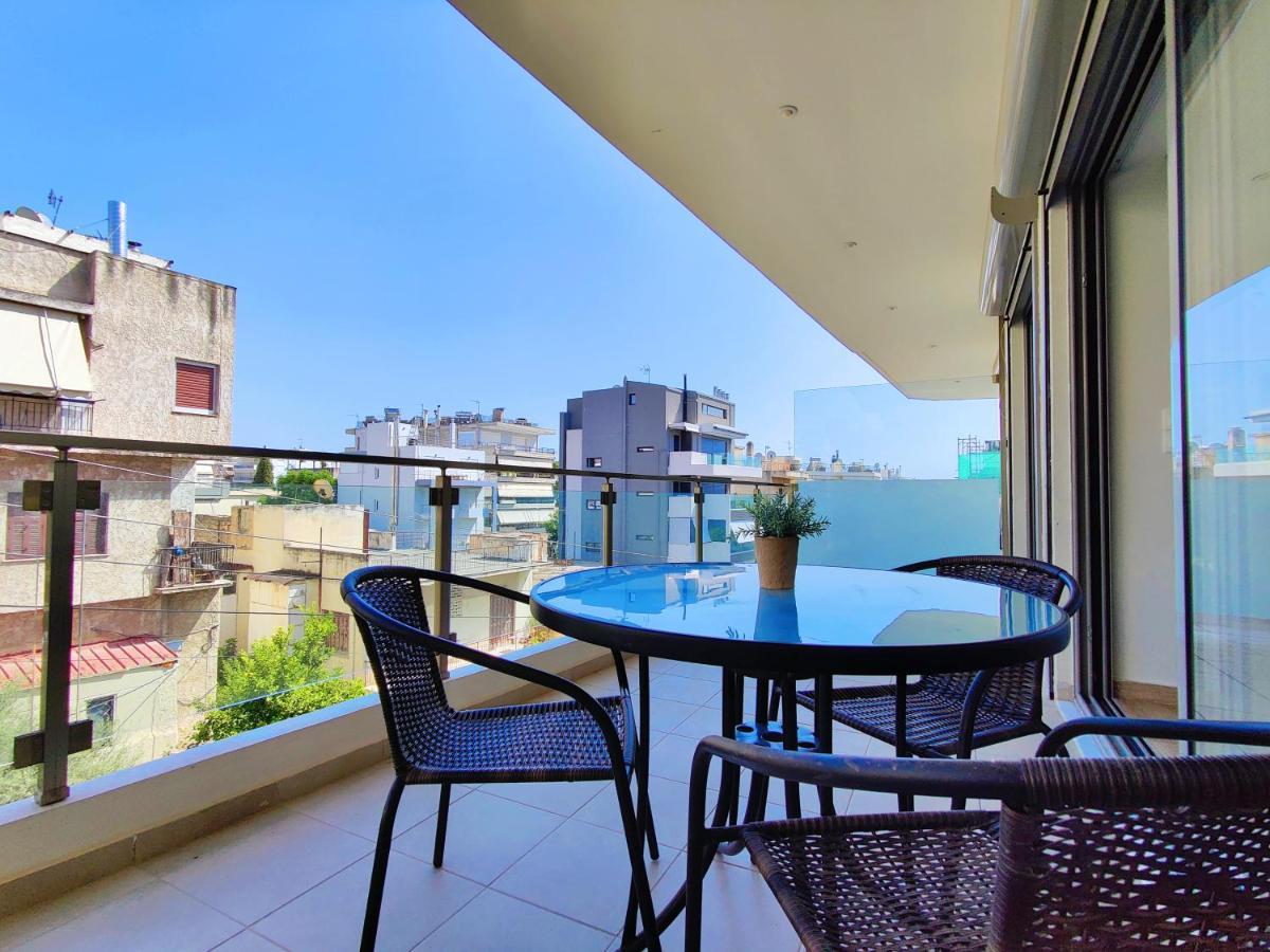 Wsd Luxury Bright 2Bd Apt With Sea View Balcony Αθήνα Εξωτερικό φωτογραφία