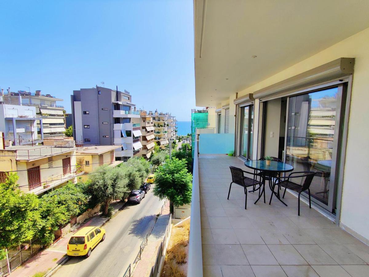 Wsd Luxury Bright 2Bd Apt With Sea View Balcony Αθήνα Εξωτερικό φωτογραφία